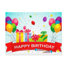 vykortgrattis på födelsedagen