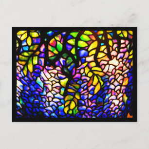 Vykortsfärgat glas-Tiffany 4 Vykort