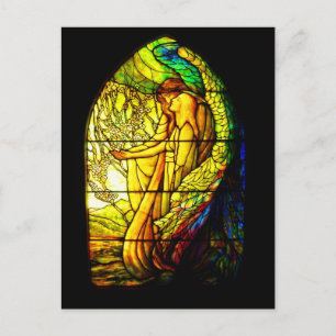 Vykortsfärgat glas-Tiffany 7 Vykort