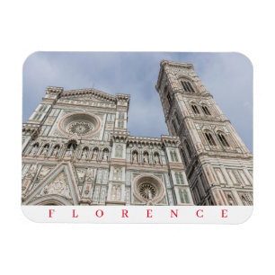 Vymagnet Florence Cathedral och Campanile Magnet