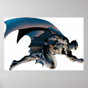 Vyn Batman Leaping Side View Poster