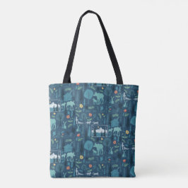 Vyn från Alaska Windows Tote Bag Tygkasse