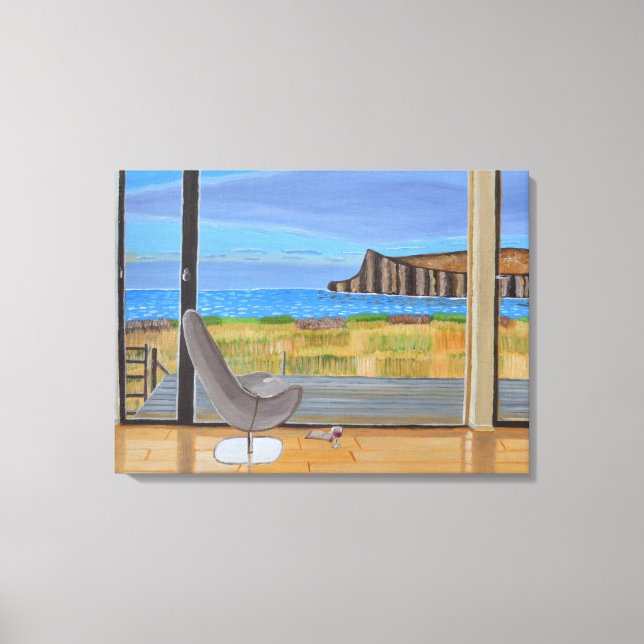 Vyn från arbetsytekonen i Windows Canvastryck (Framsida)