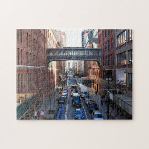 Vyn från High Line New York City NYC Pussel
