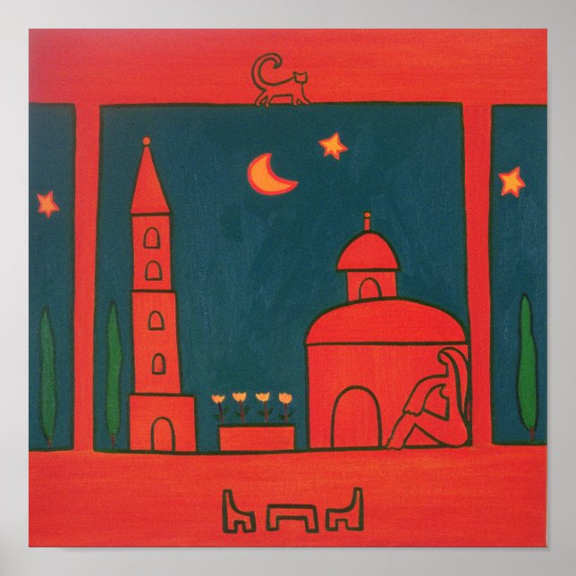 Vyn från Santo Spirito 2002 Poster (Framsidan)