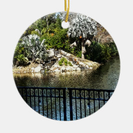 Vyn i Ponte Vedra Florida 1206 Julgransprydnad Keramik