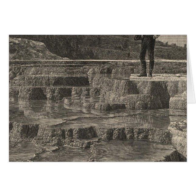 vyn Mammoth Hett Vår Hälsningskort (Framsidan Horizontal)