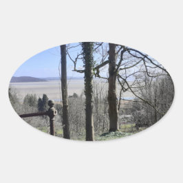 Vyn Morecambe Bay Ovalt Klistermärke