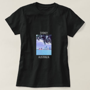 vyn Opera House Sydney Harbour vatten T Shirt