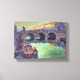 Vyn Sankt Petersburg (ryska staden) Canvastryck