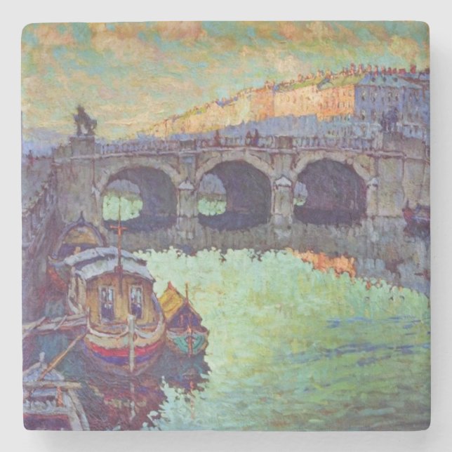 Vyn Sankt Petersburg (ryska staden) Stenunderlägg (Framsidan)