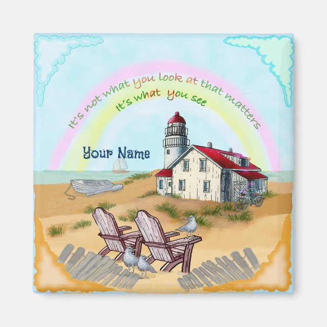 Vypunkts fyr magnet (Framsidan)