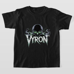 Vyron Skull Urban Gaming-logotyp T Shirt