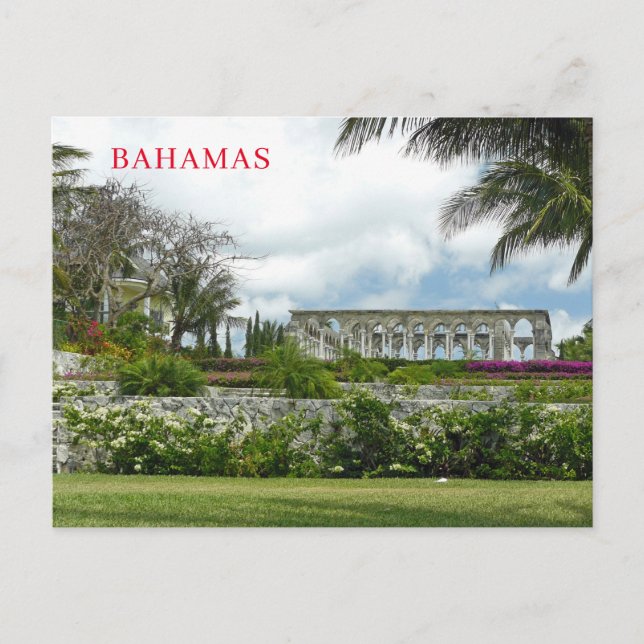 vyvykort för Bahamas Versailles Gardens Vykort (Framsida)
