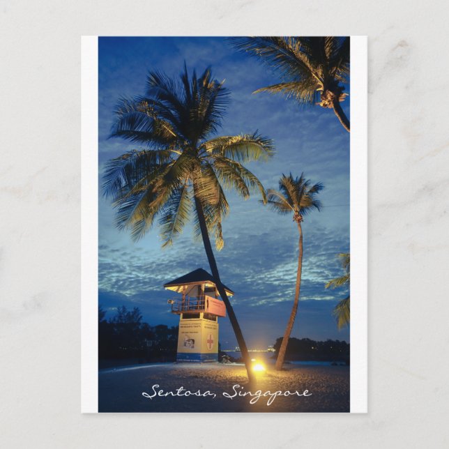 vyvykort för fantastisk från Sentosa, Singapore Vykort (Framsida)