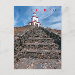Vyvykort för kyrkstyppel i El Hierro Vykort