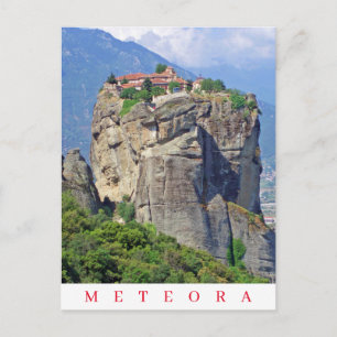 vyvykort för Meteora-kloster Vykort
