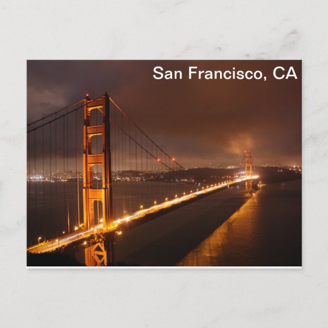 vyvykort för San Francisco Late-nattläge Vykort (Framsida)