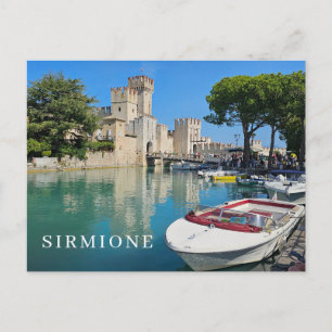 vyvyvykort för sjö Garda Sirmione Vykort