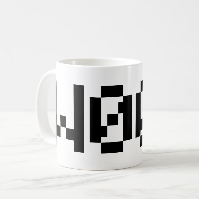 W00F [Leettala Animal Ljud] Kaffemugg (Framsida vänster)