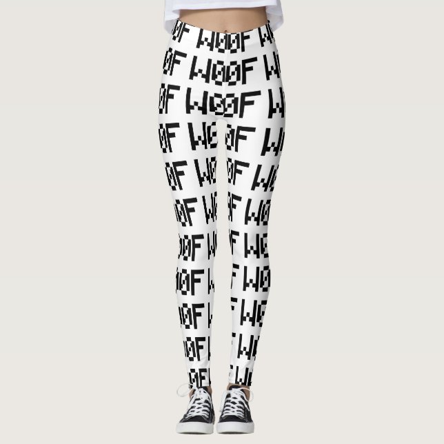 W00F [Leettala Animal Ljud] Leggings (Framsida)