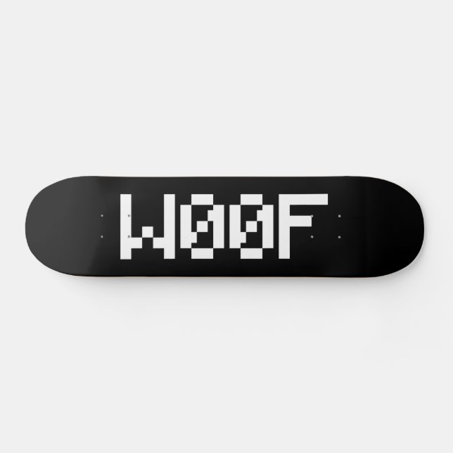 W00F [Leettala Animal Ljud] Mini Skateboard Bräda 18,5 Cm (Horz)