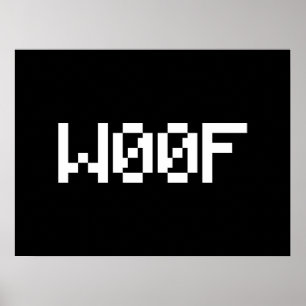 W00F [Leettala Animal Ljud] Poster