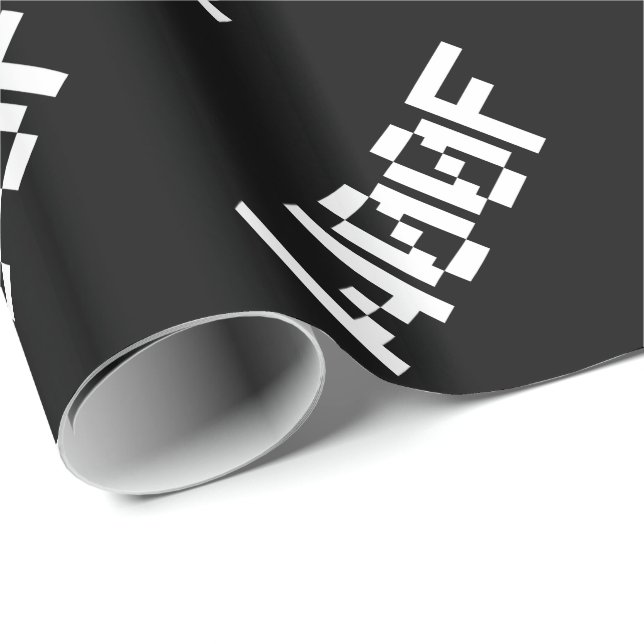W00F [Leettala Animal Ljud] Presentpapper (Rullad Hörn)