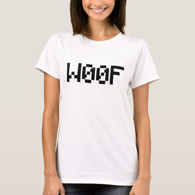 W00F [Leettala Animal Ljud] T Shirt (Framsida)