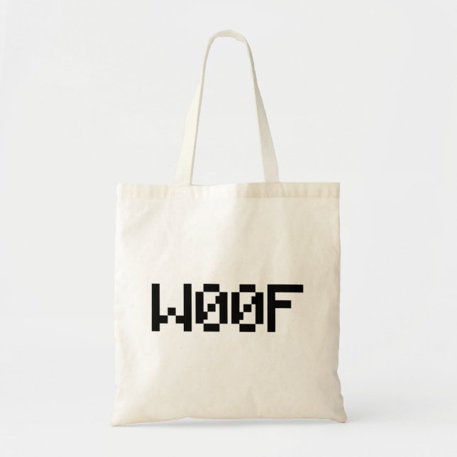 W00F [Leettala Animal Ljud] Tygkasse (Framsidan)