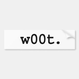 w00t. bildekal