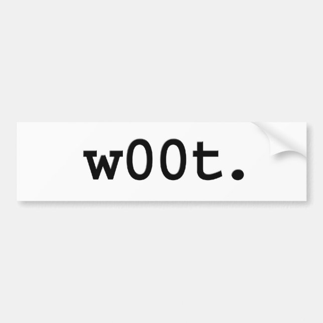 w00t. bildekal (Framsidan)