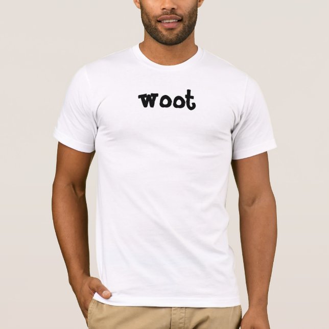 w00t tee shirt (Framsida)