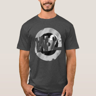 W2 Band Logotyp Tee (svartvitt)