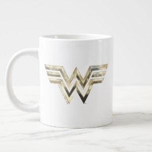 W84  Golden  Logotyp för kvinnor Jumbo Mugg