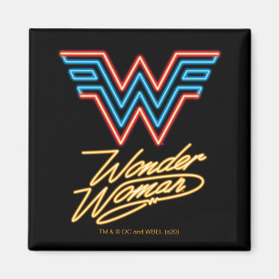 W84 Logotyp för kvinnligt nyljus Magnet