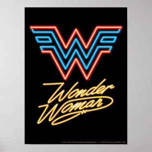 W84   Logotyp för kvinnligt nyljus Poster