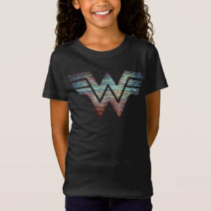 W84 Statisk Logotyp för kvinna i TV T Shirt
