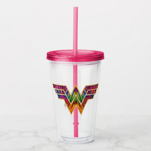 W84 Woman Kaleidoscope-Logotyp Take Away Mugg