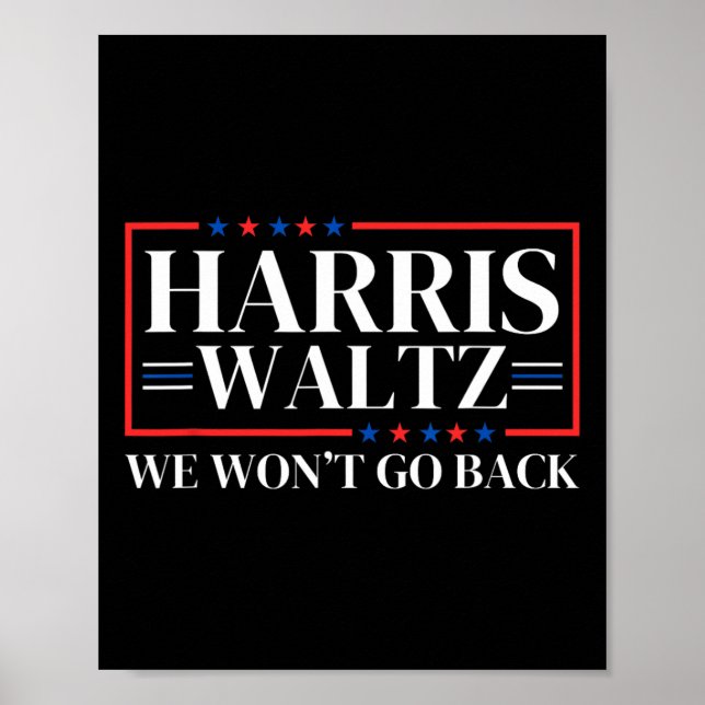 W 2024 Vi kommer inte tillbaka Poster (Framsidan)