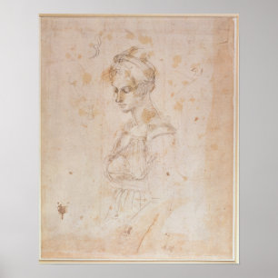 W.41 Skiss av kvinna Poster