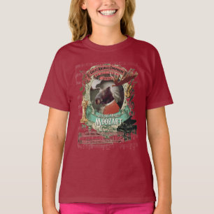 W.A. Moozart rolig djur kompositörMozart parodi T-shirt