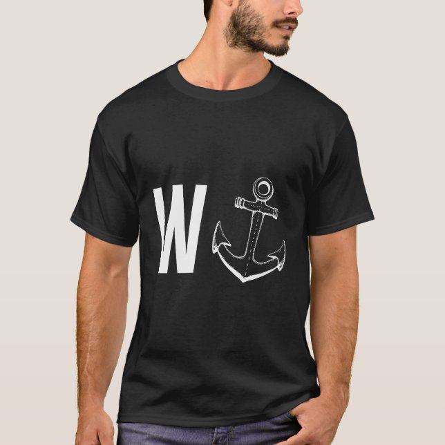 W Anchor W'Anker T Shirt (Framsida)