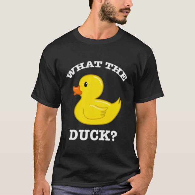 W Anka Rubber Ducky T Shirt (Framsida)