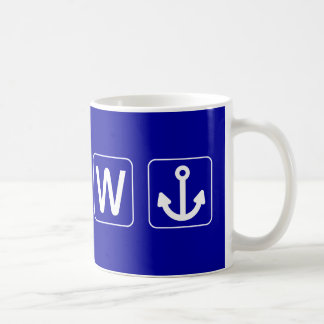 W ankrar Wanchor den roliga gåvan Kaffemugg