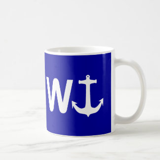 W ankrar Wanchor den roliga skämtgåvan Kaffemugg