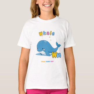 “W är för Val” Alfabet T-shirt – Väx Varje Dag