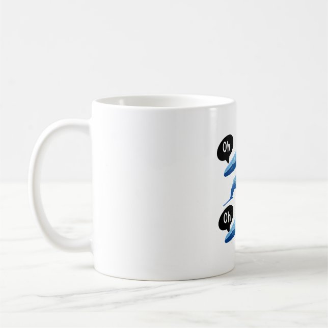 W är för val kaffemugg (Vänster)