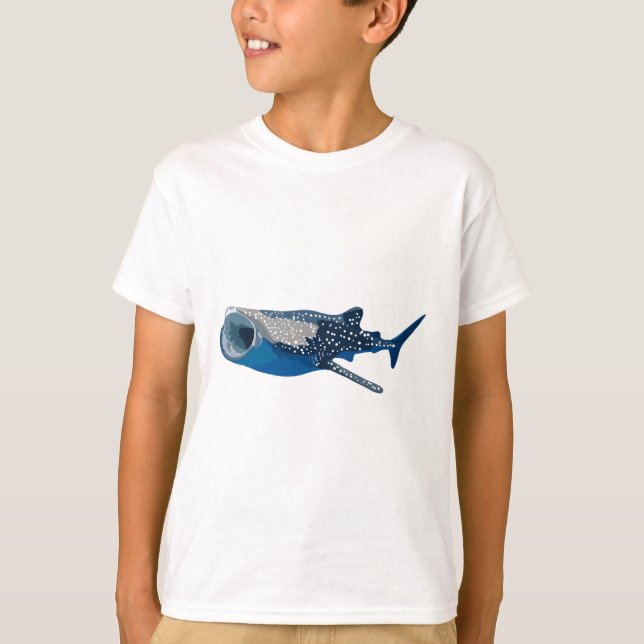 W är för Whale Shark T Shirt (Framsida)