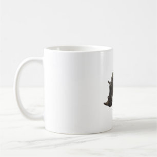 W är för White Rhino Kaffemugg